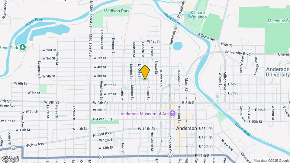 336 W 6th St Map and Location Details