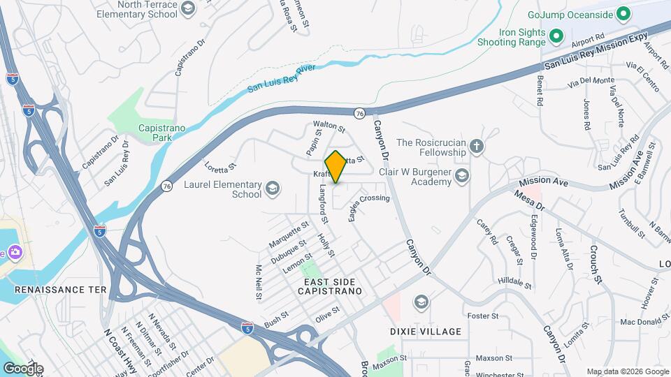 505 Lands End Way Map and Location Details