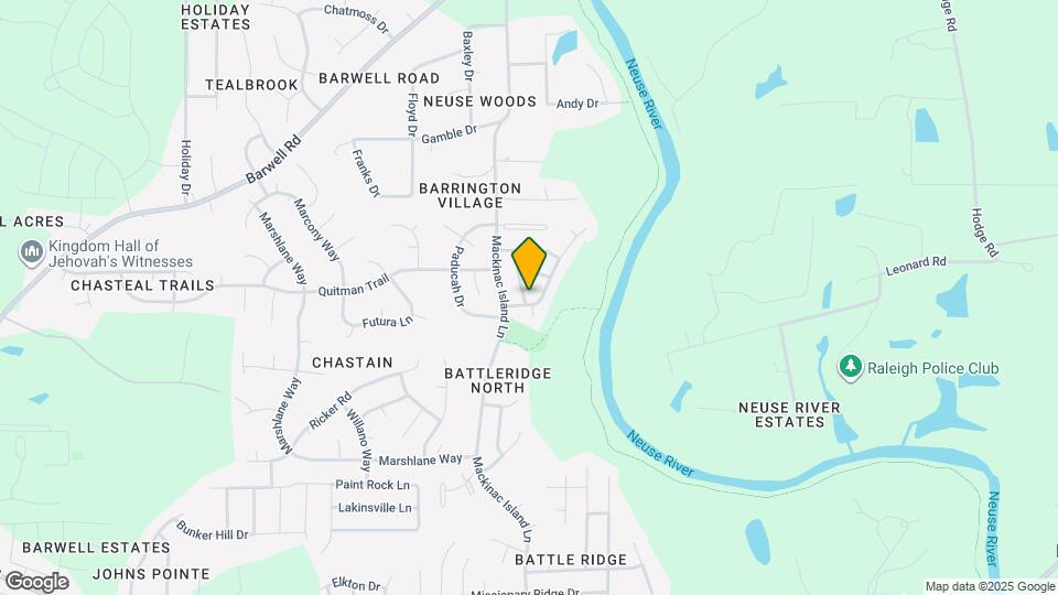 3217 Olustee Dr Map and Location Details