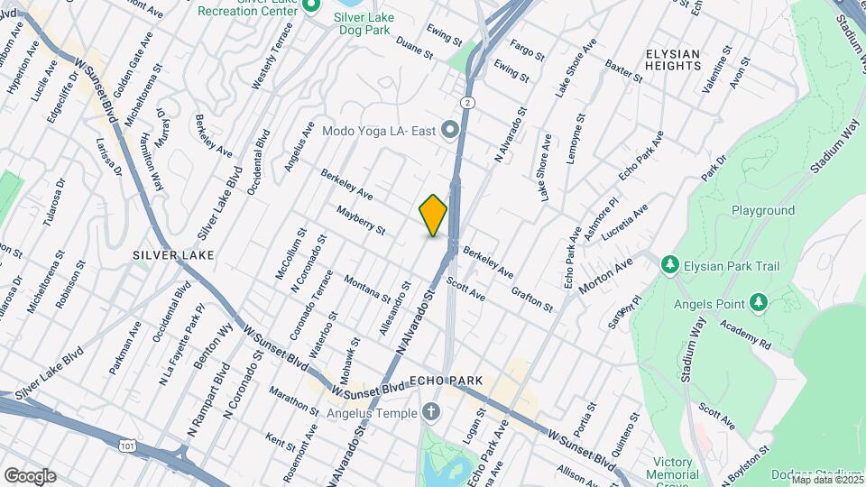 1534 Allesandro St Map and Location Details
