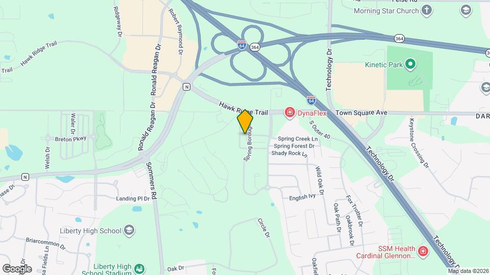 4103 Spring River Dr Map and Location Details