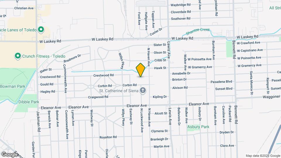 1211 Higley St Map and Location Details