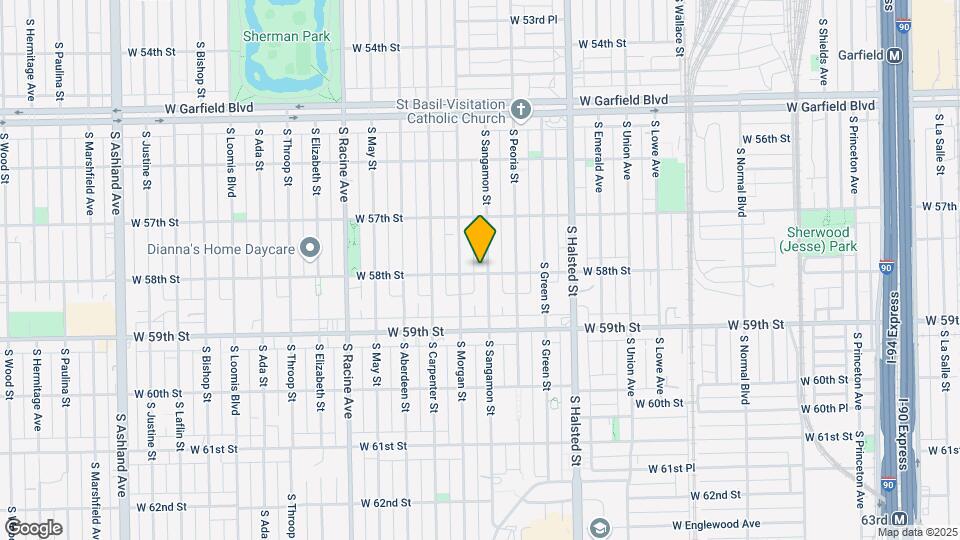 5756-5758 S Sangamon St Map and Location Details