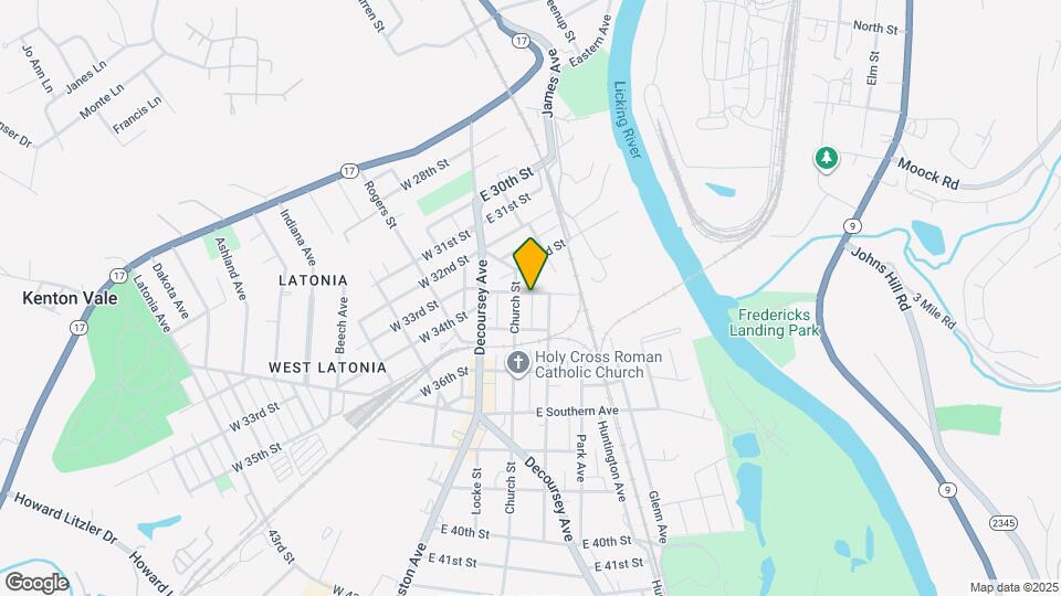 109 Daniels St Map and Location Details