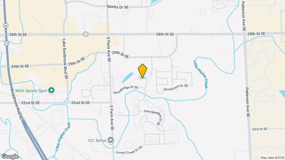 3065 Poplar Creek Dr SE Map and Location Details