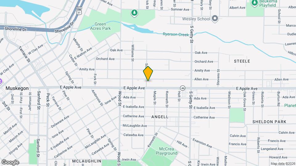 972 Scott St Map and Location Details