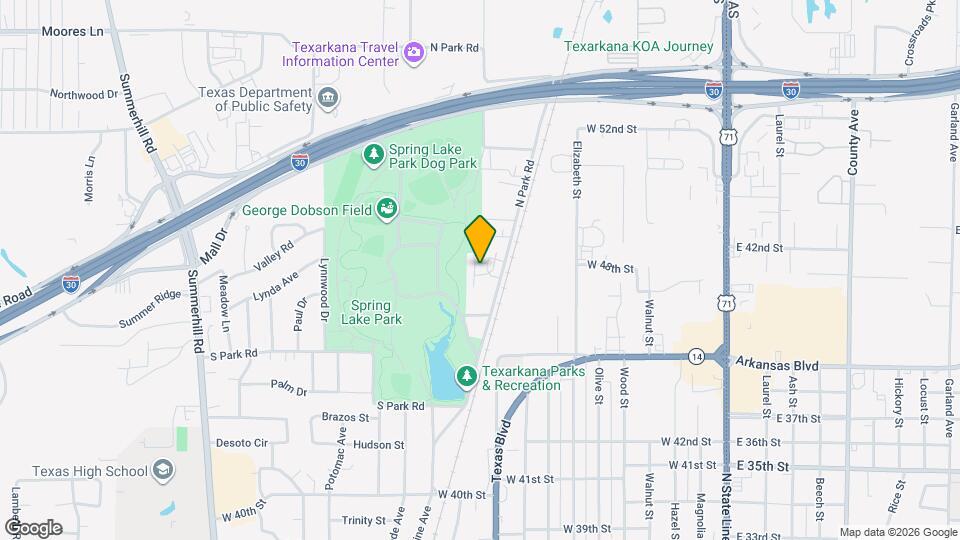 4843 N Park Rd Map and Location Details