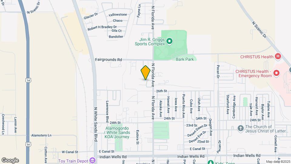 2705 N Florida Ave Map and Location Details