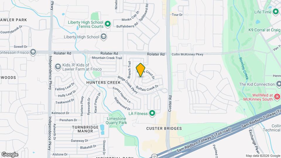 6753 Cedar Cove Dr Map and Location Details