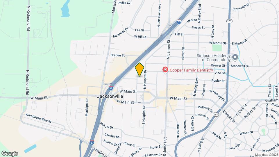 200 Crestview Dr Mapa y Detalles de la Ubicación