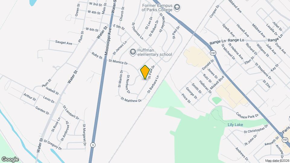 701 St Paul Dr Map and Location Details