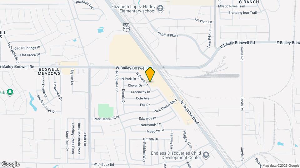 1212 N Creek Dr Map and Location Details