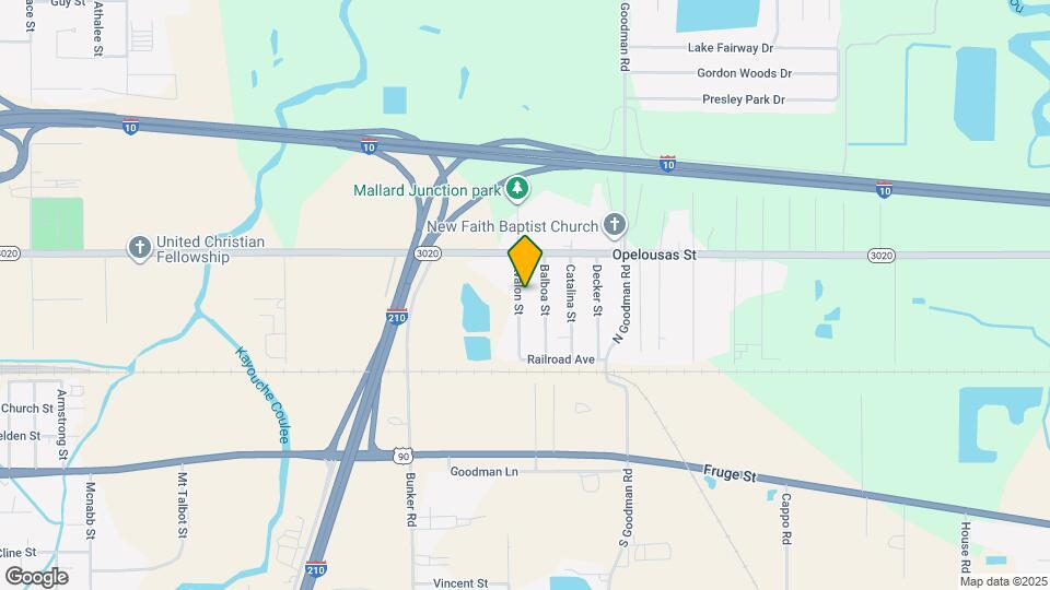 302 Avalon St Map and Location Details