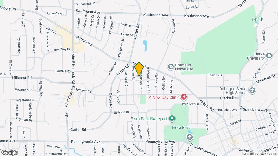 2113 Broadlawn Rd Map and Location Details