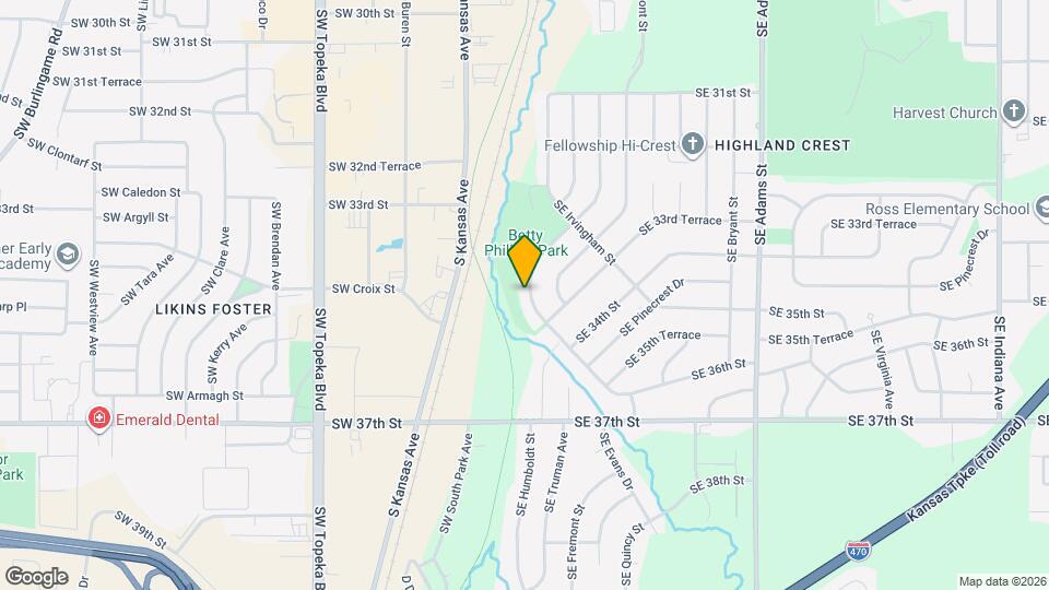 3355 SE Girard St Map and Location Details