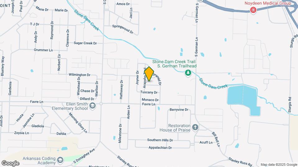 1770 Longfellow Dr Map and Location Details