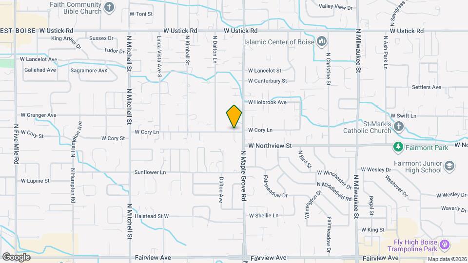 2010 N Workland Ln Map and Location Details