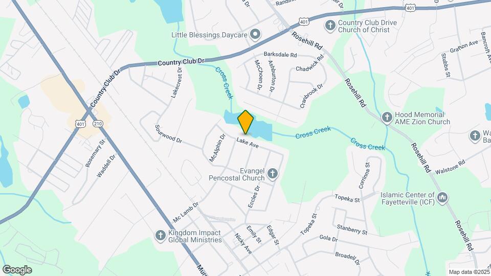 2336 Lake Ave Map and Location Details