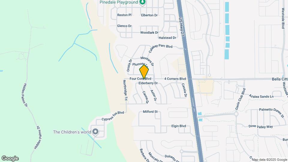 642 Elderberry Dr Map and Location Details