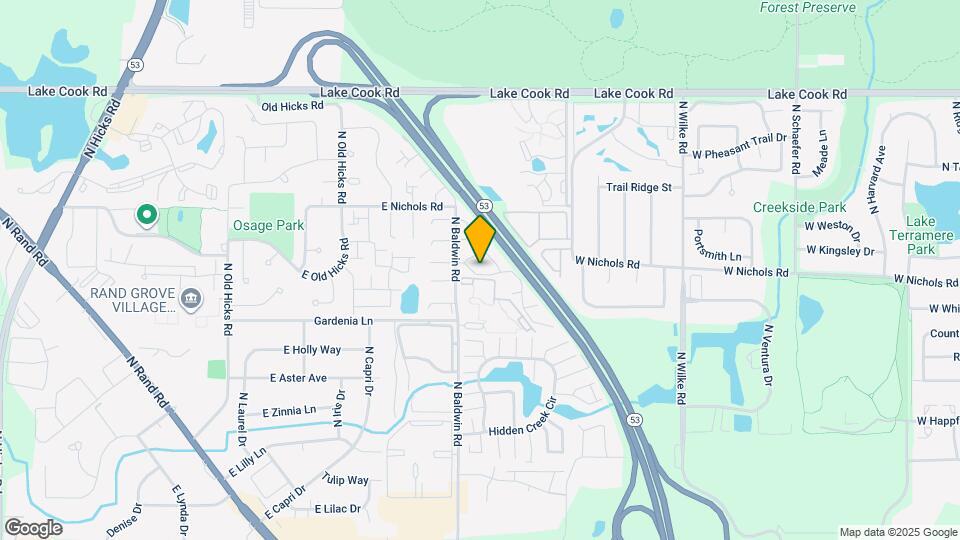 2125 N Ginger Creek Dr Map and Location Details