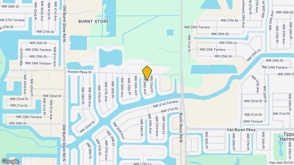 2325 NW 34th Ave Map and Location Details