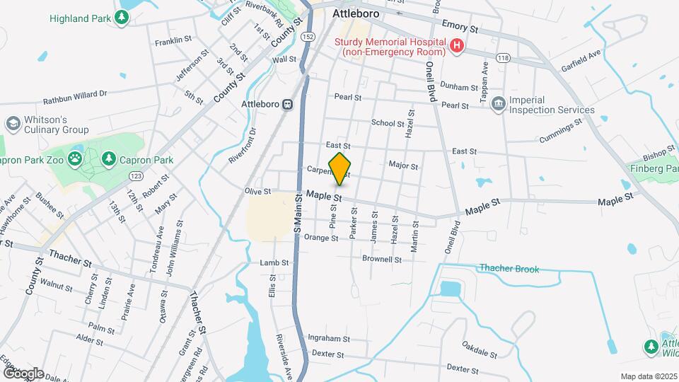 198 Pine St, Unit 198 A PINE STREET Map and Location Details