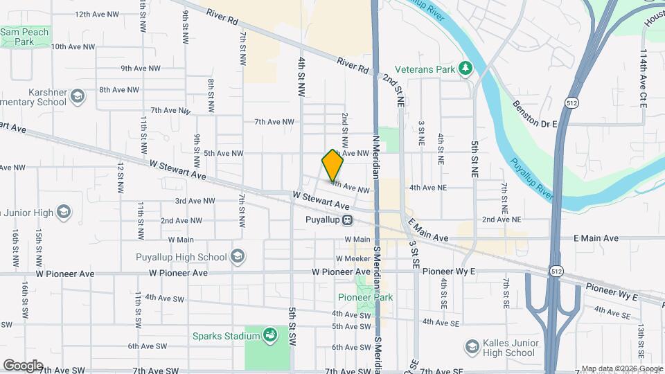 232 4th Avenue Northwest, Unit 2 Map and Location Details