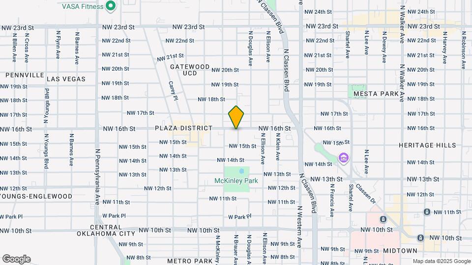 1500 NW 16th St Map and Location Details