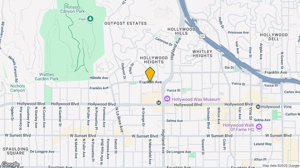 1781 Orchid Ave Map and Location Details