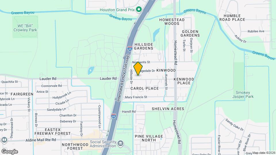 5527 Lauder Rd Map and Location Details