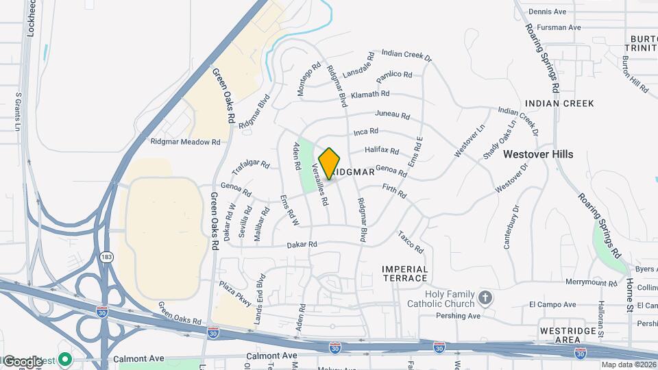1109 Genola Dr Map and Location Details