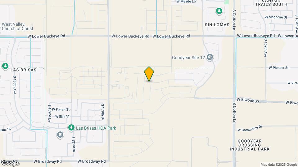 3422 S 176th Dr Map and Location Details