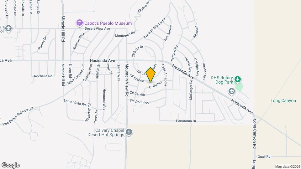 68180 C. Blanco Map and Location Details