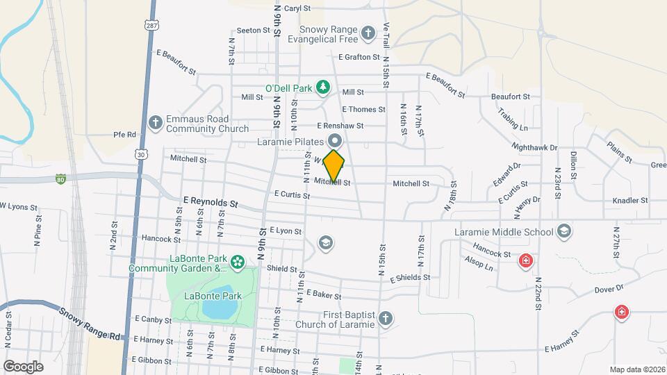 1202 Mitchell St Map and Location Details