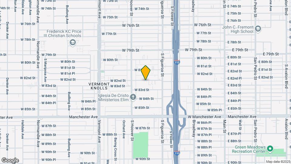 630 W 82nd St Map and Location Details