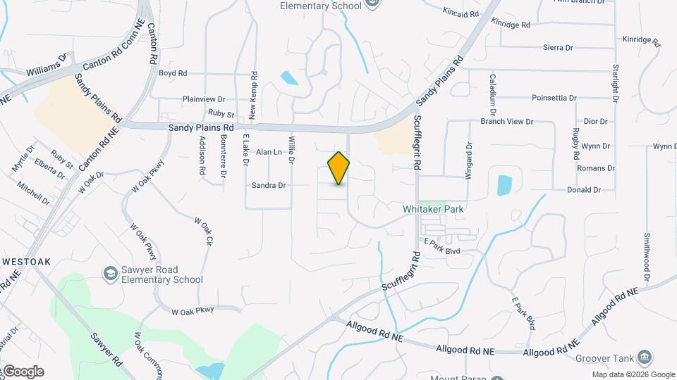 1370 Pinebreeze Ct Mapa y Detalles de la Ubicación