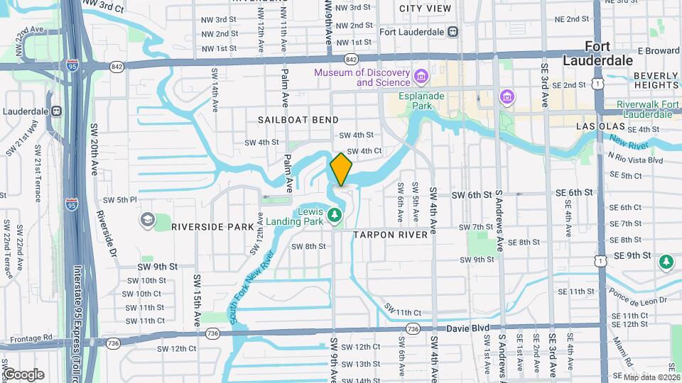 600 SW 8th Ter Map and Location Details