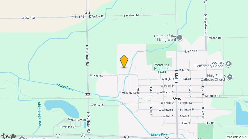 512 W High St Map and Location Details