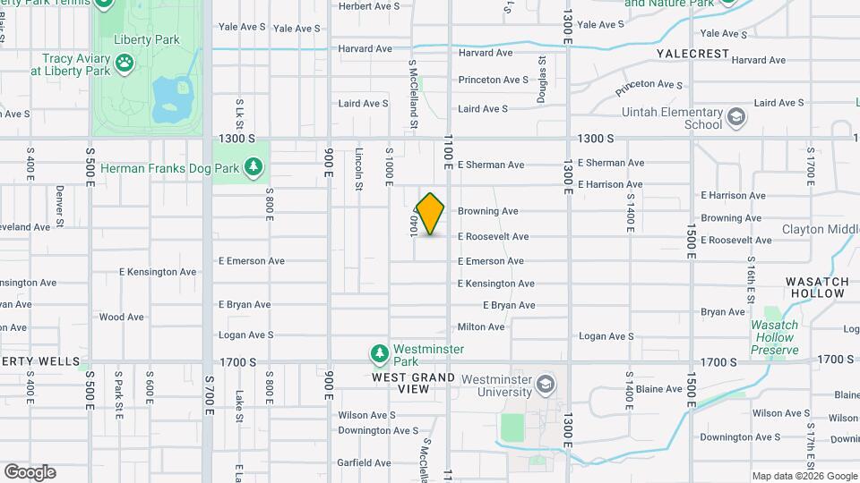 1062 E Roosevelt Ave Map and Location Details