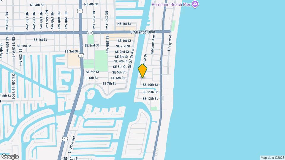804 S Riverside Dr Map and Location Details