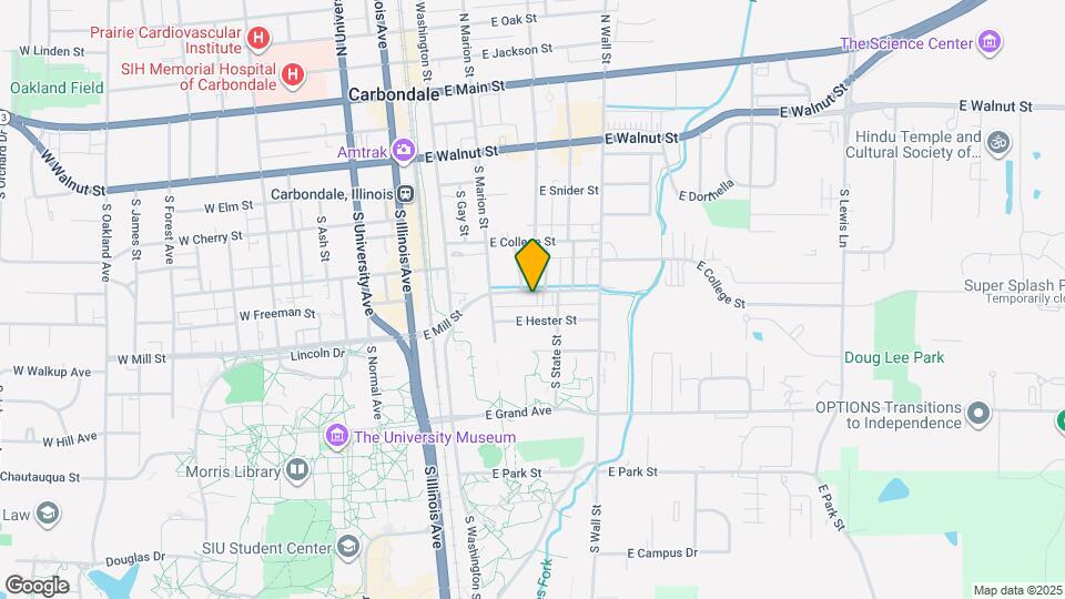 313 E Mill St Map and Location Details