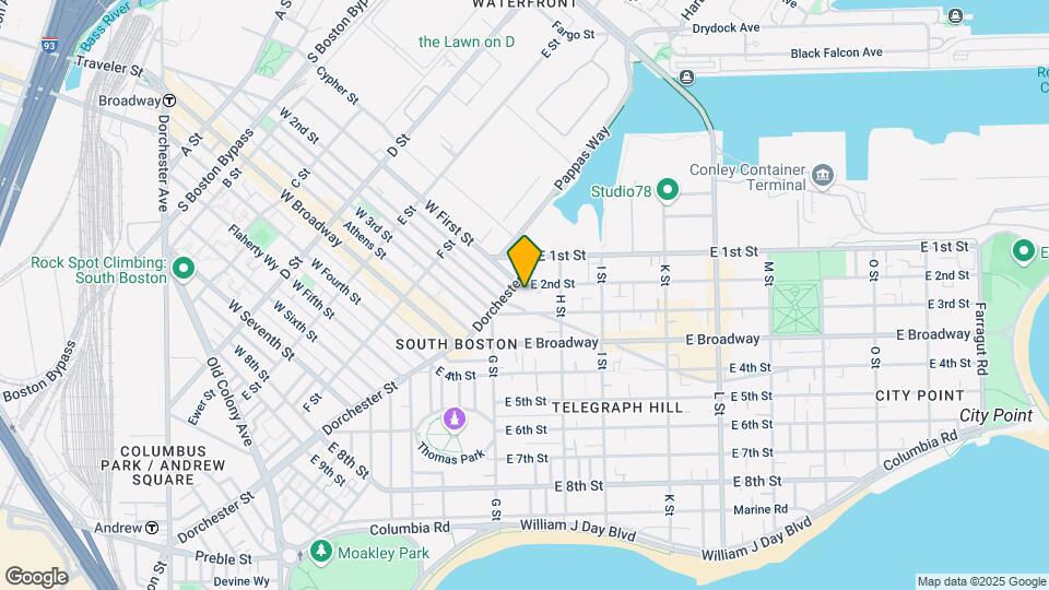 509 E 2nd St, Unit 1 Map and Location Details