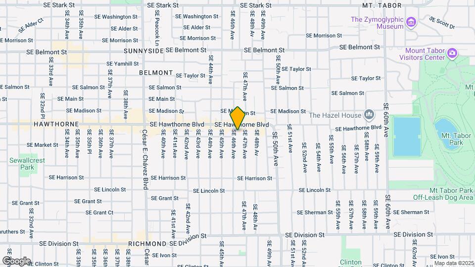 1534 SE 46th Ave Map and Location Details