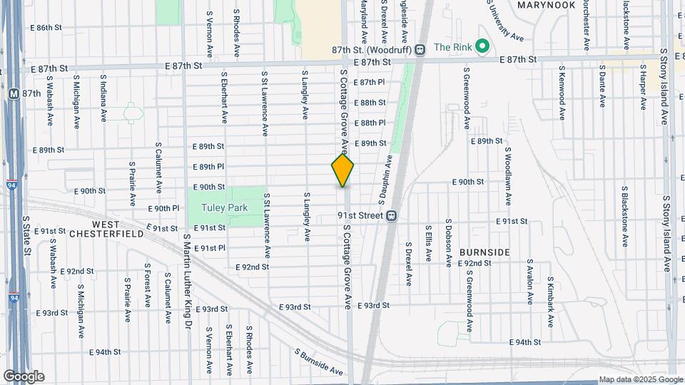 9006 S Cottage Grove Ave Map and Location Details
