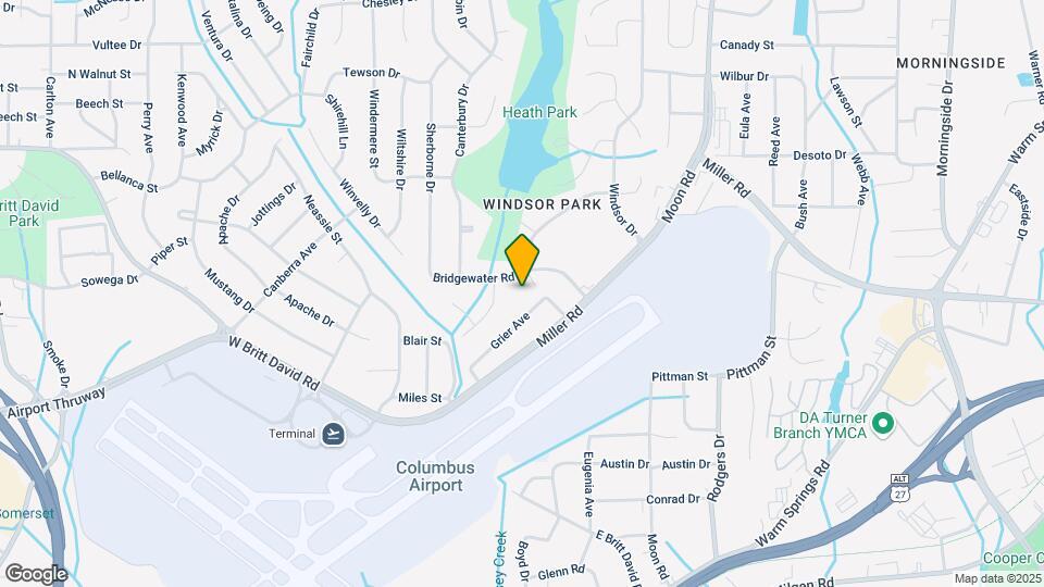 Windsor Park Apartments Map and Location Details