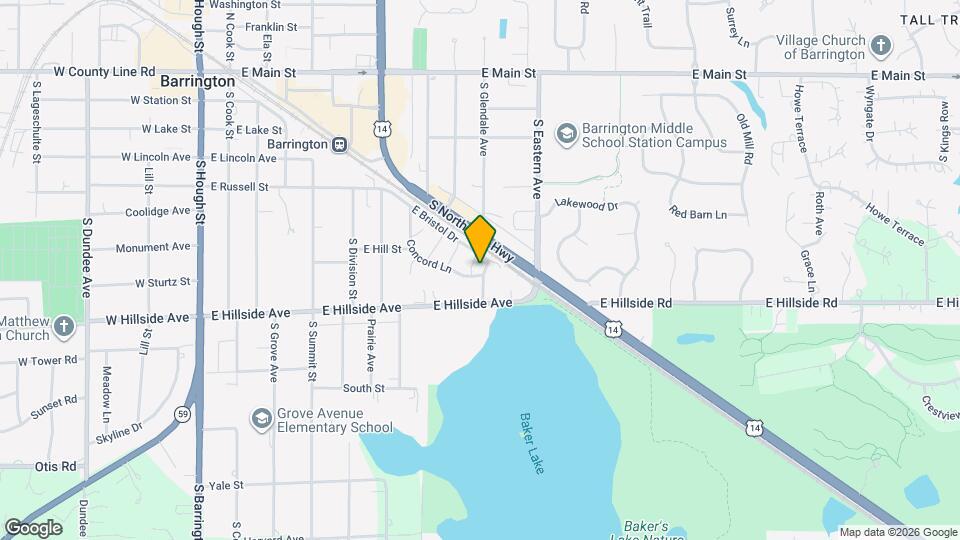 814 Concord Ln Map and Location Details
