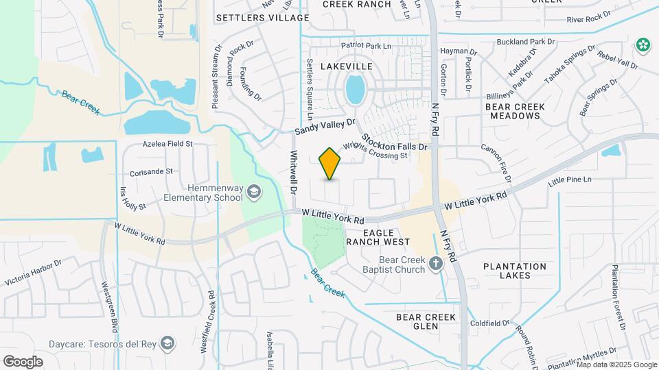 5910 Llano Creek Dr Map and Location Details