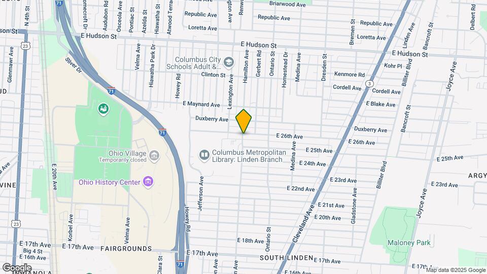 2082 Hamilton Ave Mapa y Detalles de la Ubicación