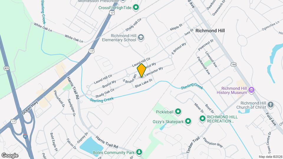 64 Lancaster Way Map and Location Details