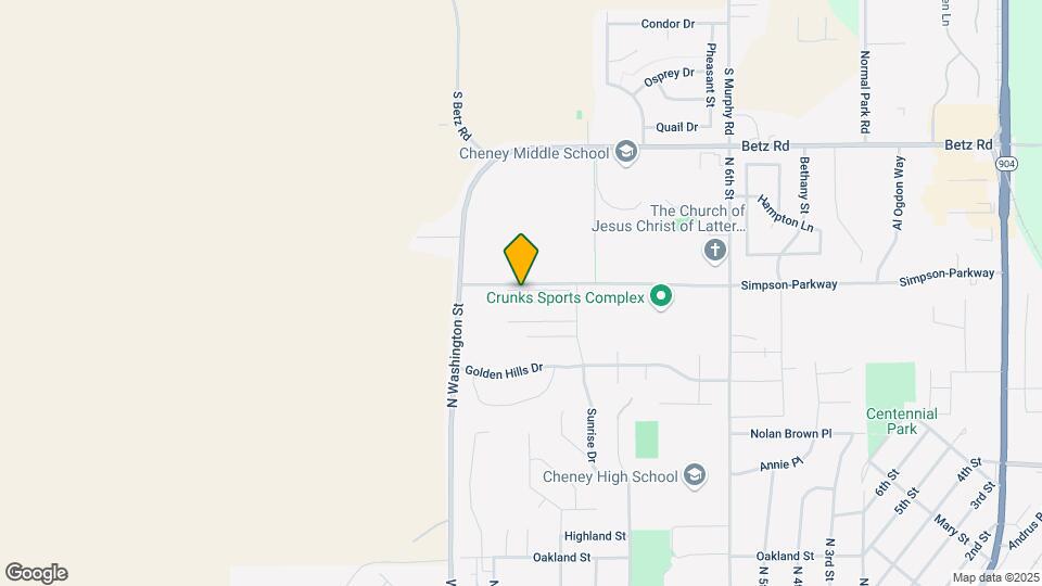 1011 Greenfield Dr Map and Location Details